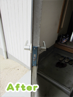 ドアレバー改修後 ドアレバー改修後