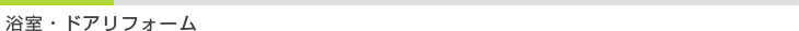 浴室ドア改修